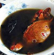 生地水蟹汤