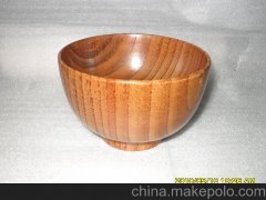 木碗、木纹杯、碟