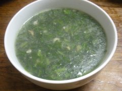 黄古蒿菜汤